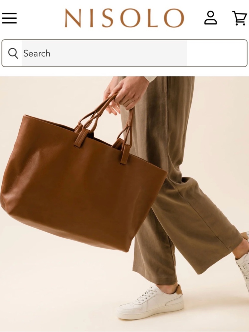 Nisolo Camilia Everyday Tote in Plum